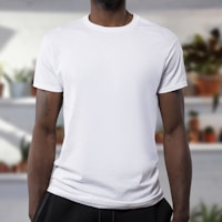 Ribbed cotton crew-neck t-shirt